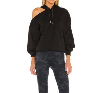 Revolve X Superdown Cut out black Hoodie